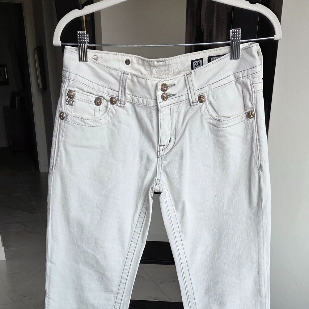 Miss Me Boot Cut Angel Wings Jeans